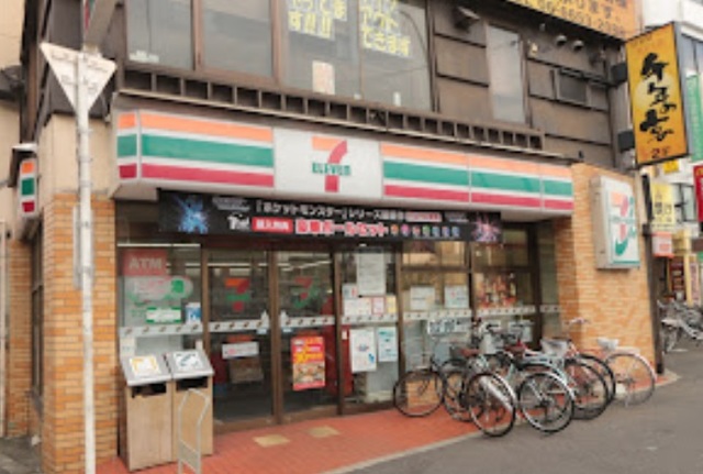 コンビニ　セブンイレブン大阪玉出駅前店（コンビニ）まで409m