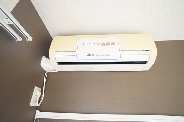 その他設備　エアコン完備！面倒な取り付け作業がいりません！