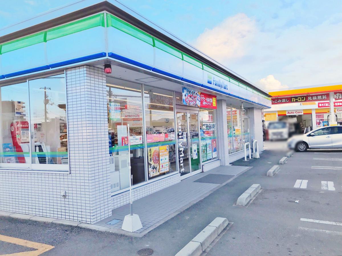 コンビニ　ファミリーマート岡山一宮店（コンビニ）まで174m