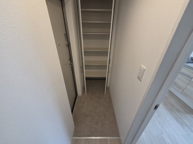 収納　十分な収納スペースがあります