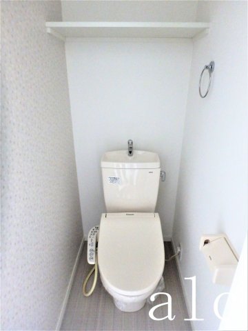 トイレ　ゆったりとした空間のトイレです