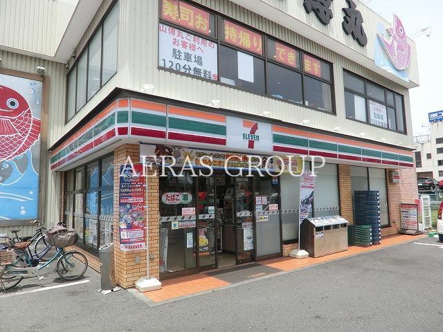 コンビニ　セブンイレブン谷河内店（コンビニ）まで419m