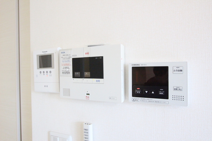 セキュリティ　SECOMセキュリティシステム、TVインターホン
