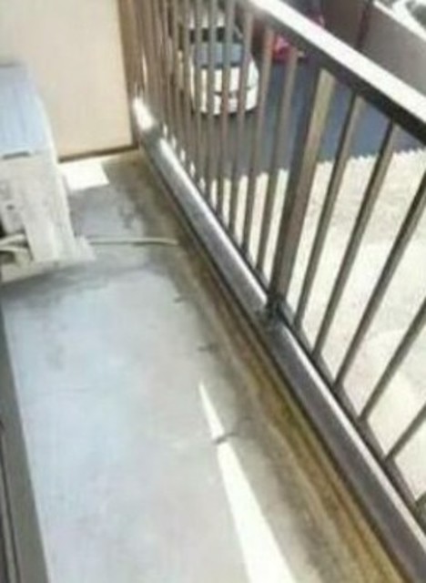 バルコニー　別部屋参考写真。