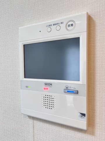 セキュリティ　モニター付きインターホン