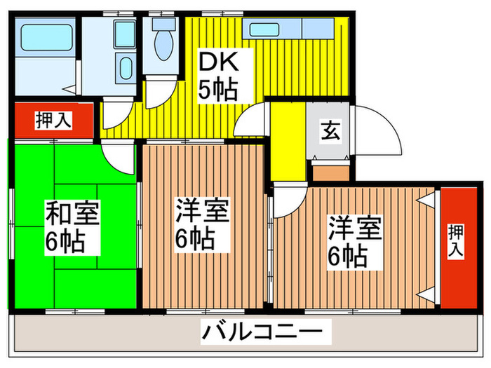 Villagi Hokueiの間取り写真