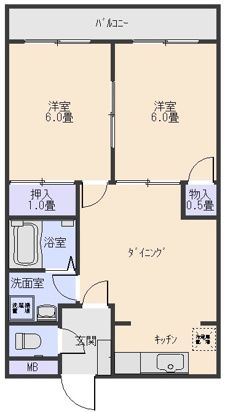 ライジングサンの間取り写真