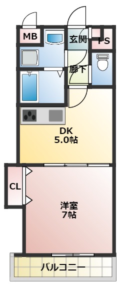 プレジールの間取り写真