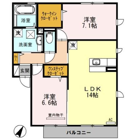 アル パッソの間取り写真