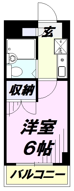 Big gladの間取り写真