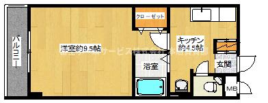 アビコエイトビルの間取り写真