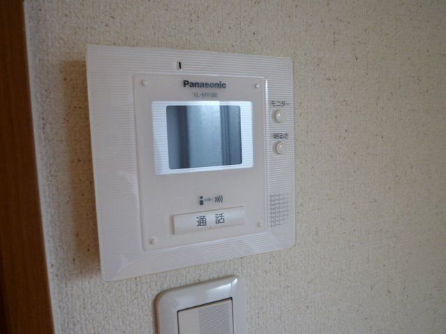 セキュリティ　モニター付インターホンです。