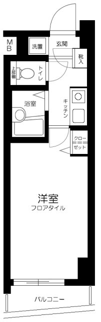 スカイコート目白台の間取り写真