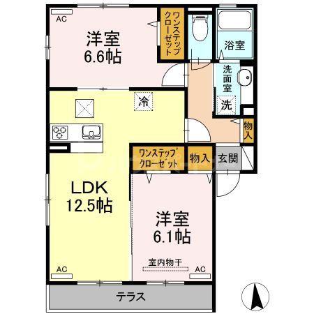 アリーズ浮間の間取り写真