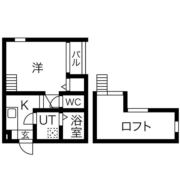 エスポワールの間取り写真