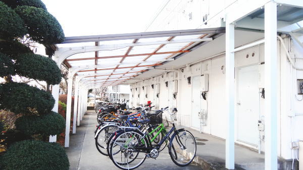 その他共有部分　自転車バイク置場無料