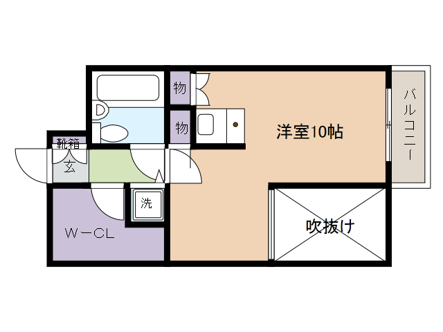 ホープ芦屋の間取り