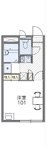 沼津市大塚のアパートの間取り