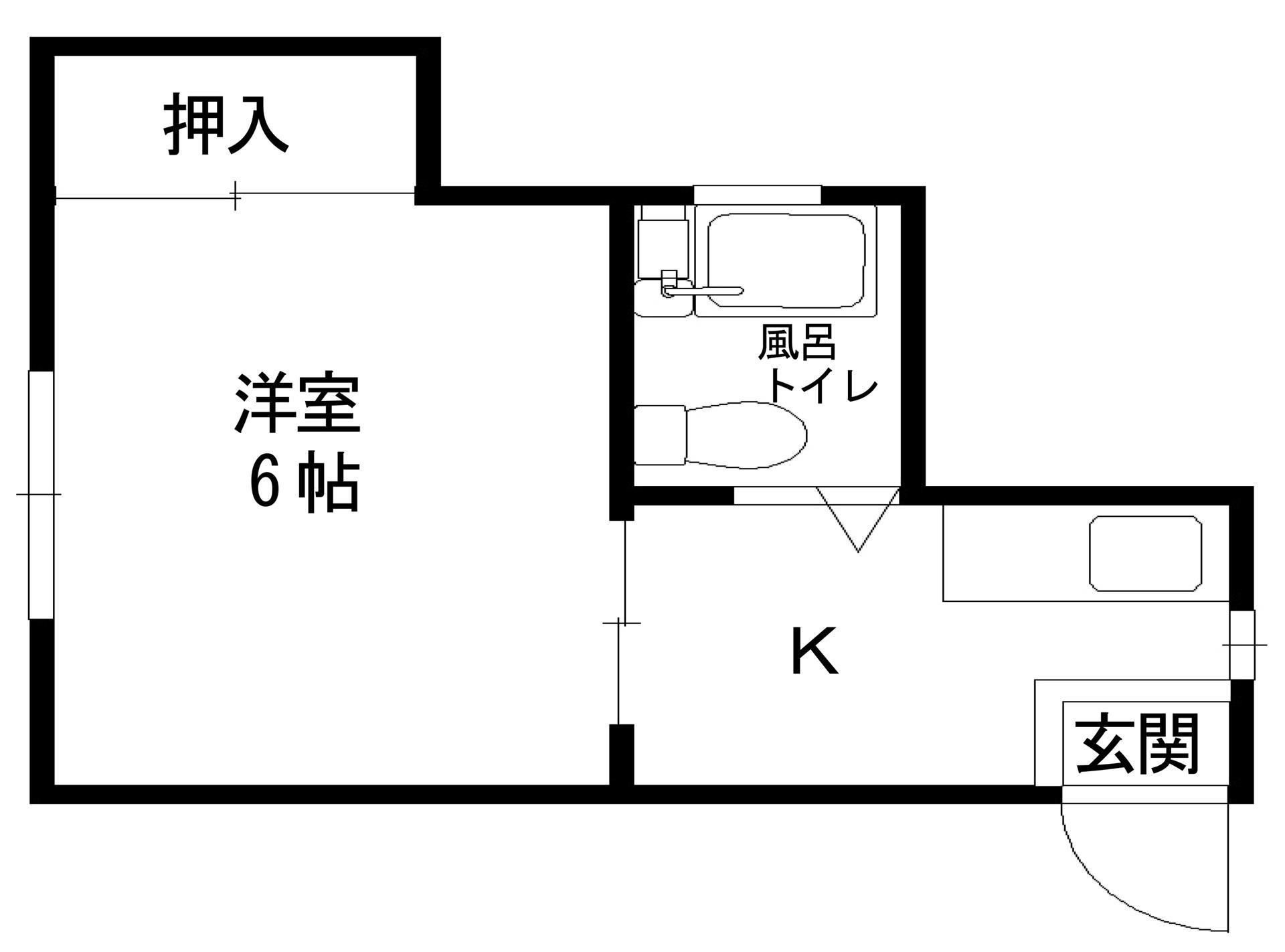 第五仙北ハイツの間取り