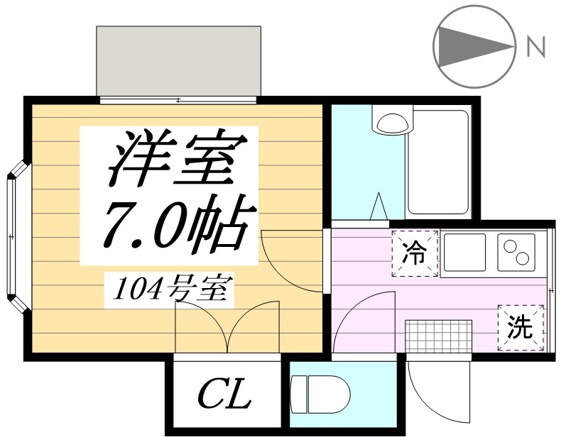 サンシャイン五十嵐_間取り_0
