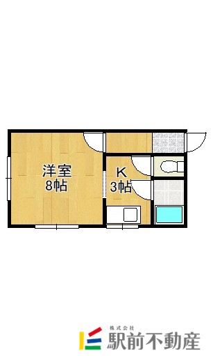 城町マンションの間取り