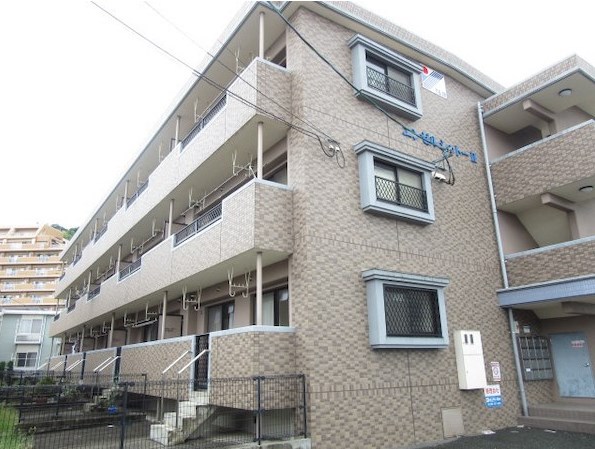熊本市中央区壺川のマンションの建物外観