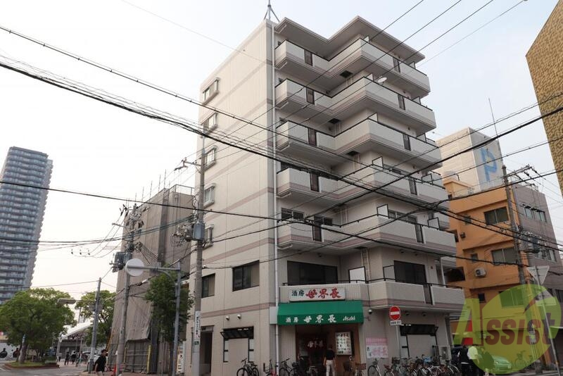 神戸市長田区長楽町のマンションの建物外観