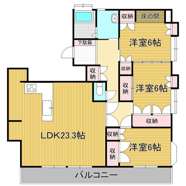 東海尾崎ビルの間取り