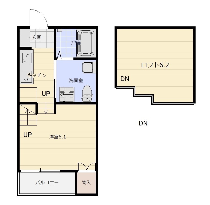 アレグリアIIの間取り