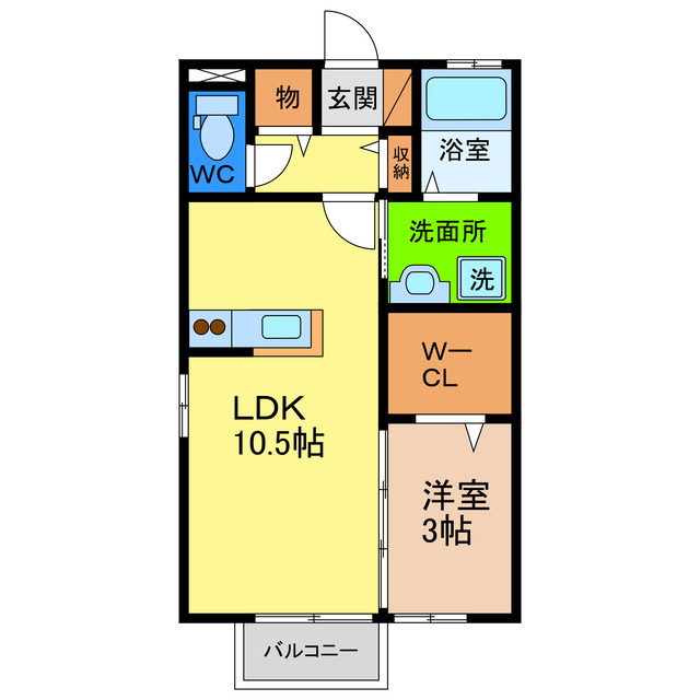 ゆとりあ参番館の間取り