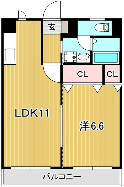 アスリートVIIの間取り