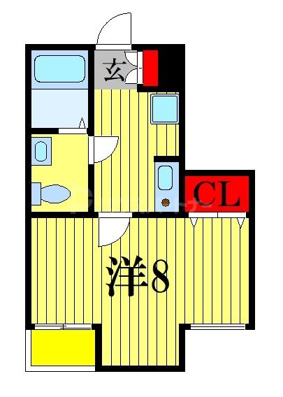 船橋市西船のマンションの間取り