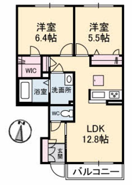 プロヌーブ新町の間取り