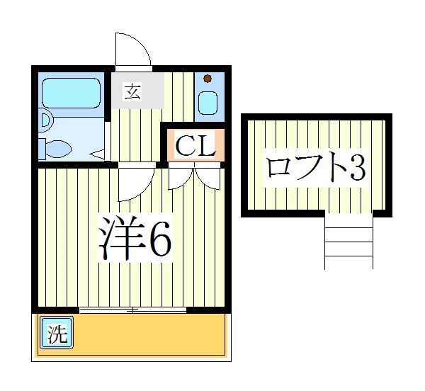 カーサ増尾の間取り