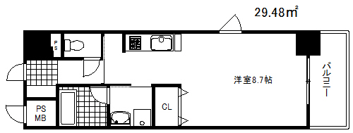 エル・セレーノ石屋川の間取り