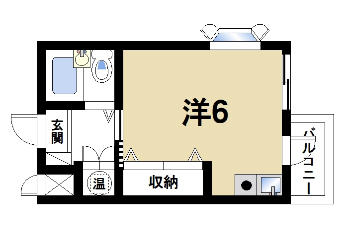 【奈良市富雄北のマンションの間取り】