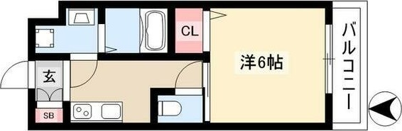 名古屋市南区呼続のマンションの間取り