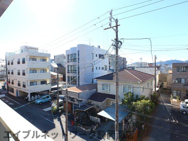 【静岡市駿河区泉町のマンションの眺望】