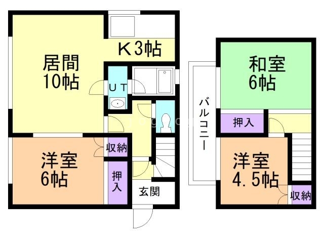 旭川市豊岡十二条のその他の間取り