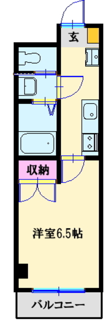 クオーレ大崎の間取り