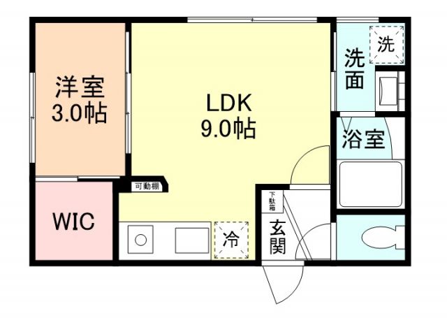 【ＩＮＴＥＧＲＡＬ寺町の間取り】