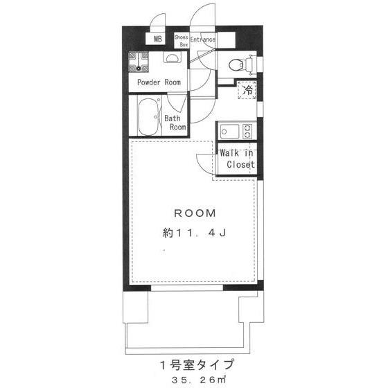 アイステージ恵比寿の間取り