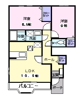 カレント・アミリーIIIの間取り