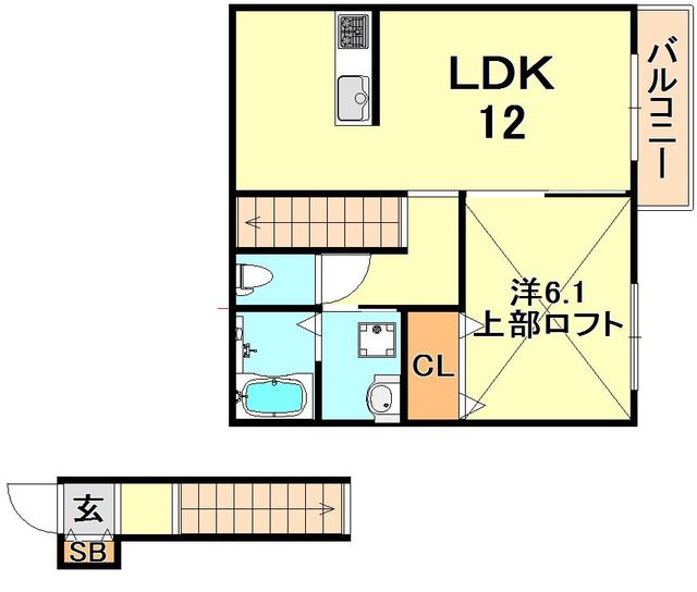 リンデン桜木の間取り