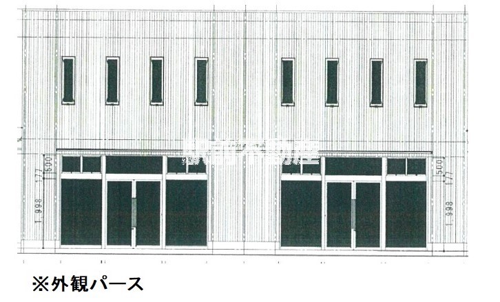 【リゾートシティ八戸２西の建物外観】