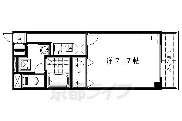 アンプルール　フェール　エアリーズIIの間取り