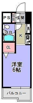 川口市本町のマンションの間取り