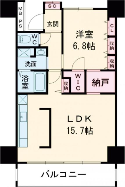 アクティ上池袋の間取り