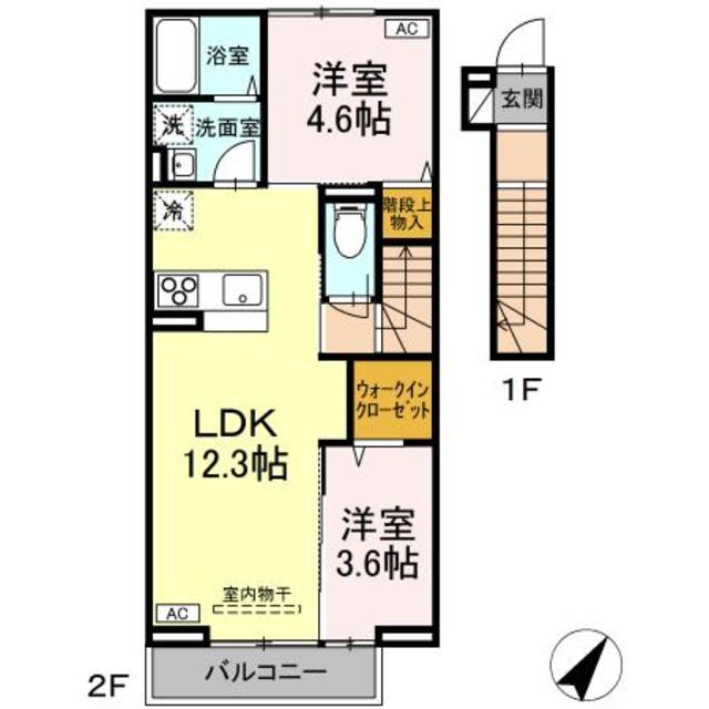 カンパーニュの間取り