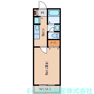 ロイヤルハイツ小峯の間取り